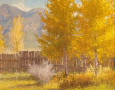Autumn Aspen by Don Ward