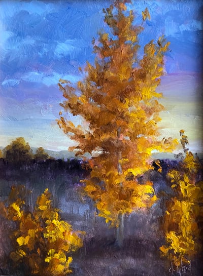Autumn Aspens by Don Ward