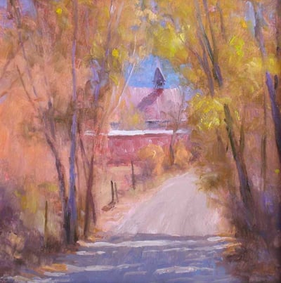 Country Church by Don Ward