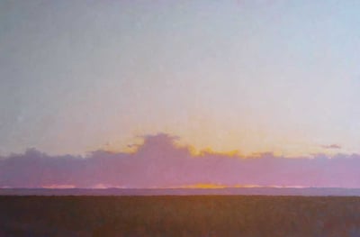 Sunset over the Mesa by Don Ward