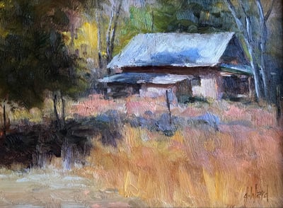 Valley Cabin by Don Ward