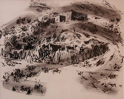 Mountain Adobe by Don Ward