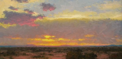 Over the Desert to the Mountain by Don Ward
