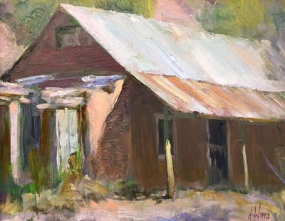 Adobe and Rust by Don Ward
