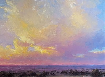 Mystic Sunset by Don Ward