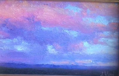 Pink Clouds by Don Ward