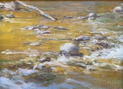 Rippling Gold by Don Ward
