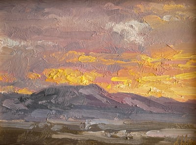 Sunset Mauve by Don Ward