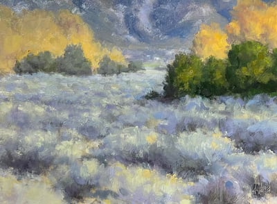 Up Arroyo Seco Way by Don Ward