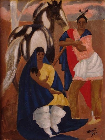 A New Arrival by Dorothy Brett