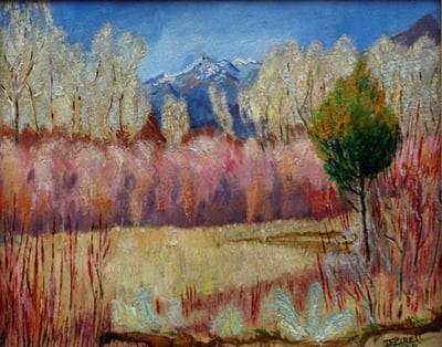 Red Willow Country by Dorothy Brett 