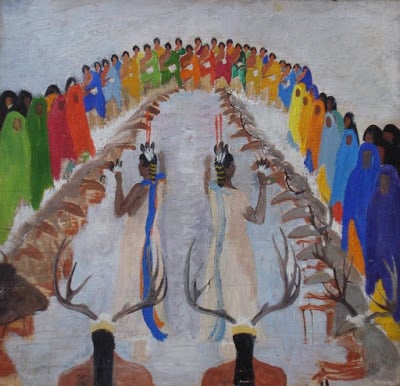 Deer Dance by Dorothy Brett