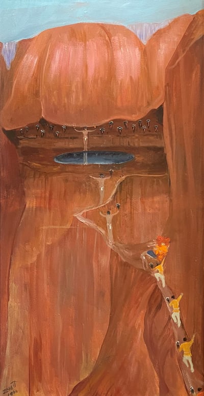Blue Lake by Dorothy Brett