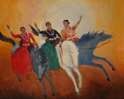 Navajo Women by Dorothy Brett