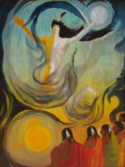 Peyote Dream by Dorothy Brett