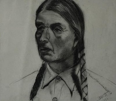 Taos Indian by Dorothy Brett