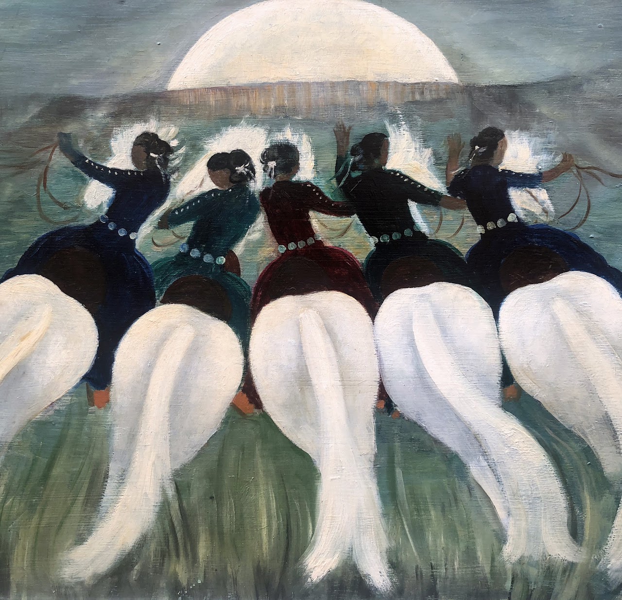 Moonlit Ride by Dorothy Brett