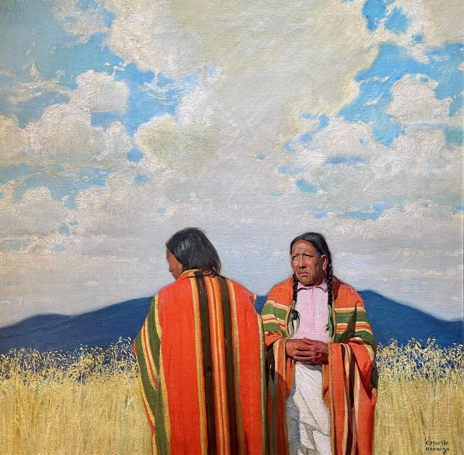 Taos Sacred Mountain by E.Martin Hennings