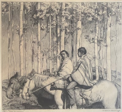 The Hunters by E.Martin Hennings