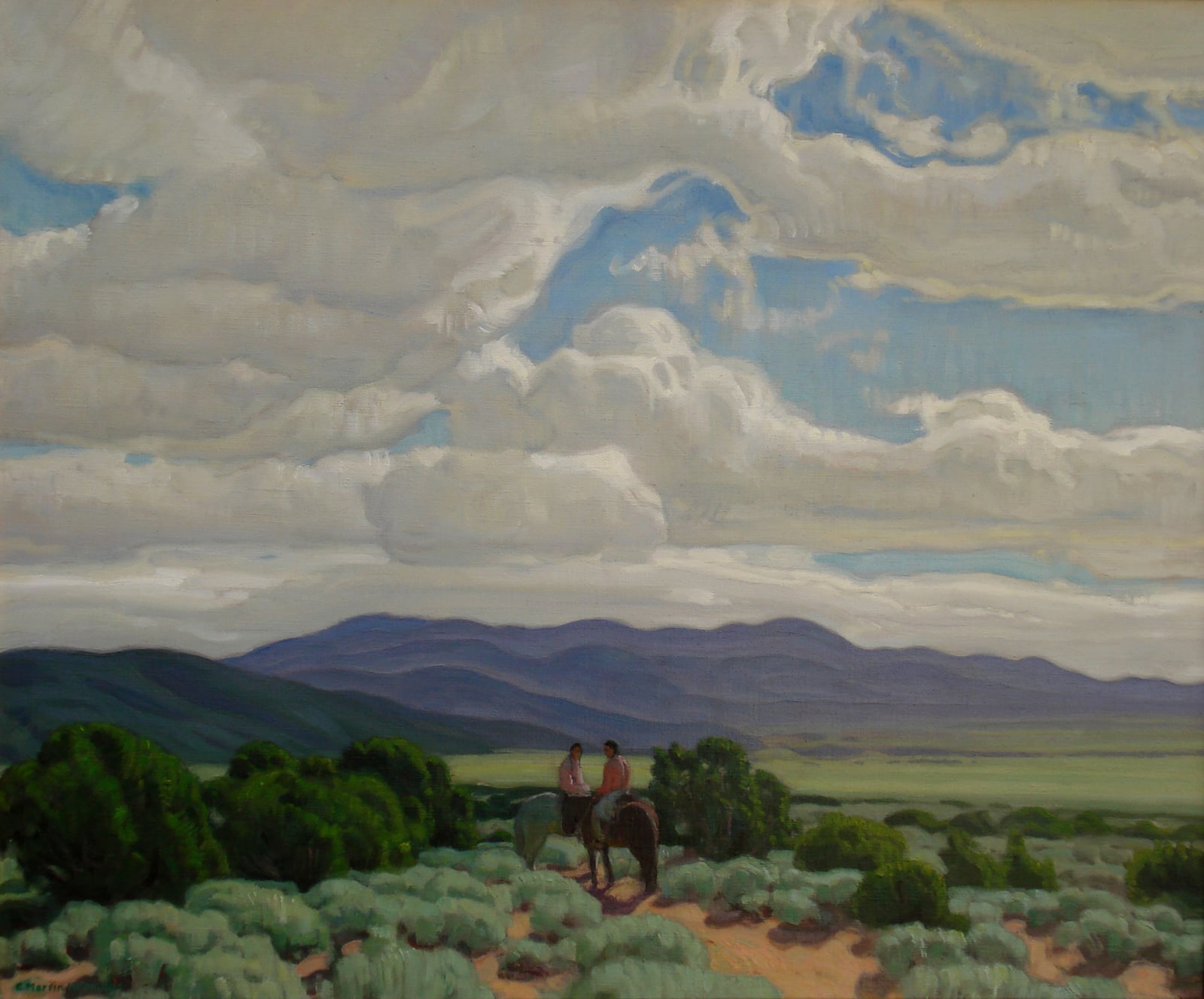 Across the Valley by E.Martin Hennings
