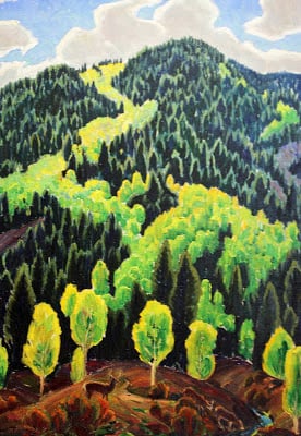 Aspen Stream by Elmer Turner