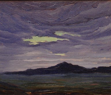 Mountain Nocturne by Elmer Turner