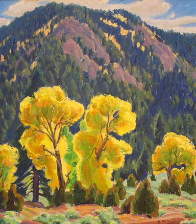 Friendly Tree's by Elmer Turner