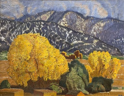 Autumn with Storm by E. L. Blumenschein