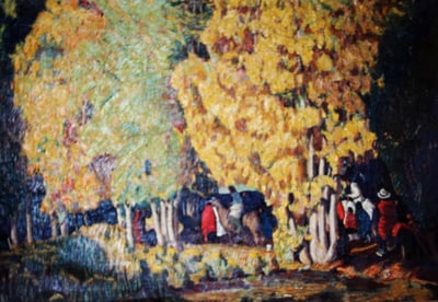 Road to the Pueblo by E.L. Blumenschein