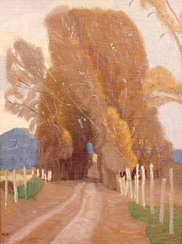 Jeantete's Rd, Taos by E.L. Blumenschein