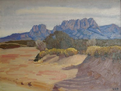 Organ Mountains by E.L. Blumenschein