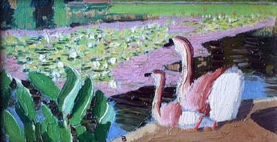 Geese by E.L. Blumenschein