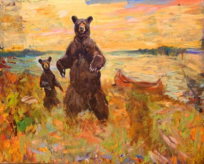 Bears by Frank Hoffman