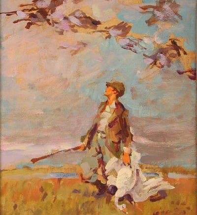 Goosehunt by Frank Hoffman