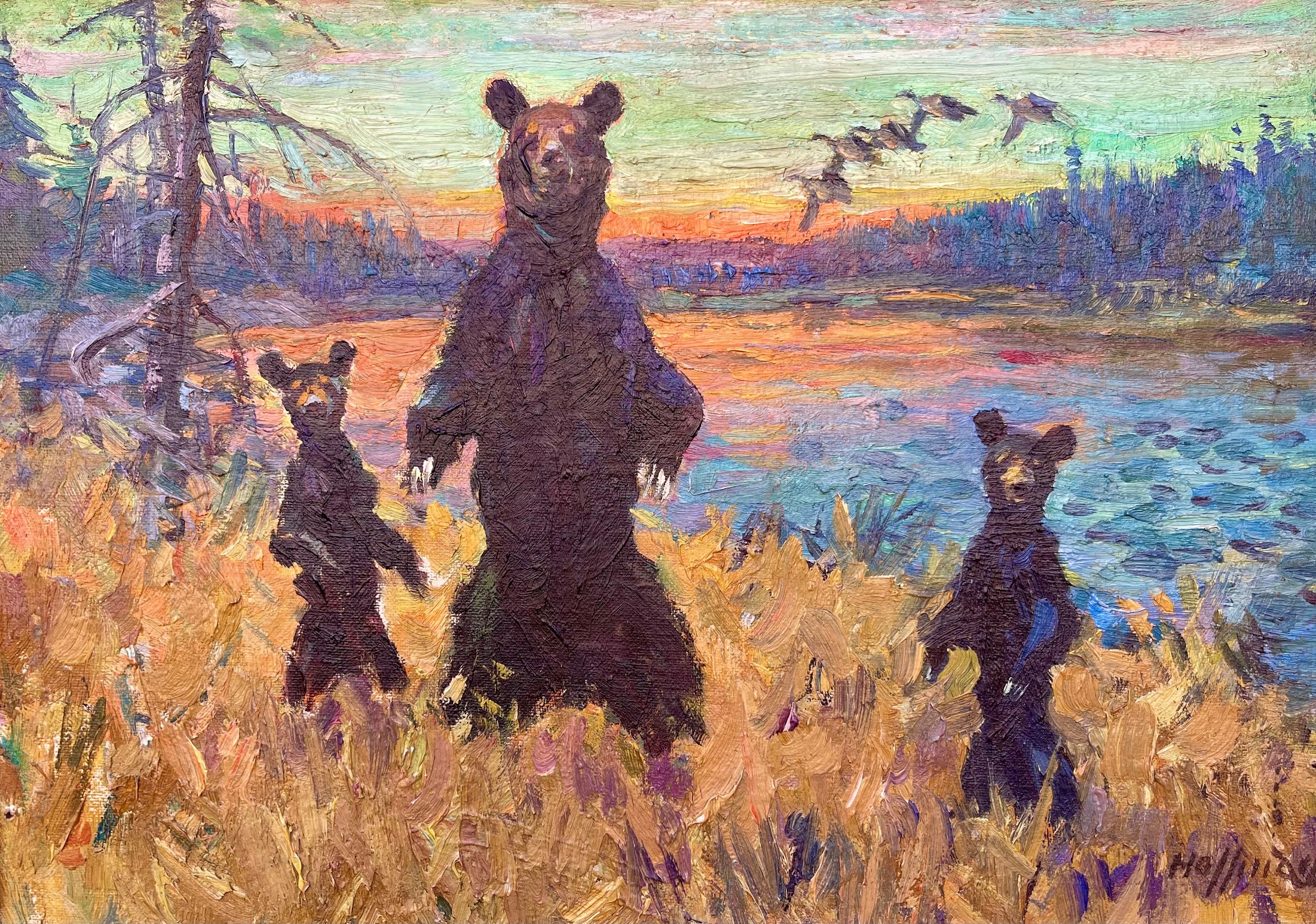 Three Bears by Frank Hoffman