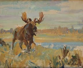 Moose by Frank Hoffman