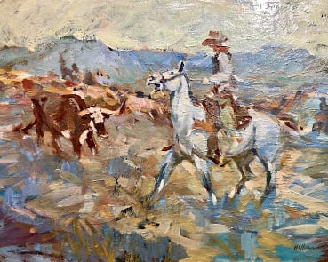 Turning the Breaking Steer by Frank Hoffman
