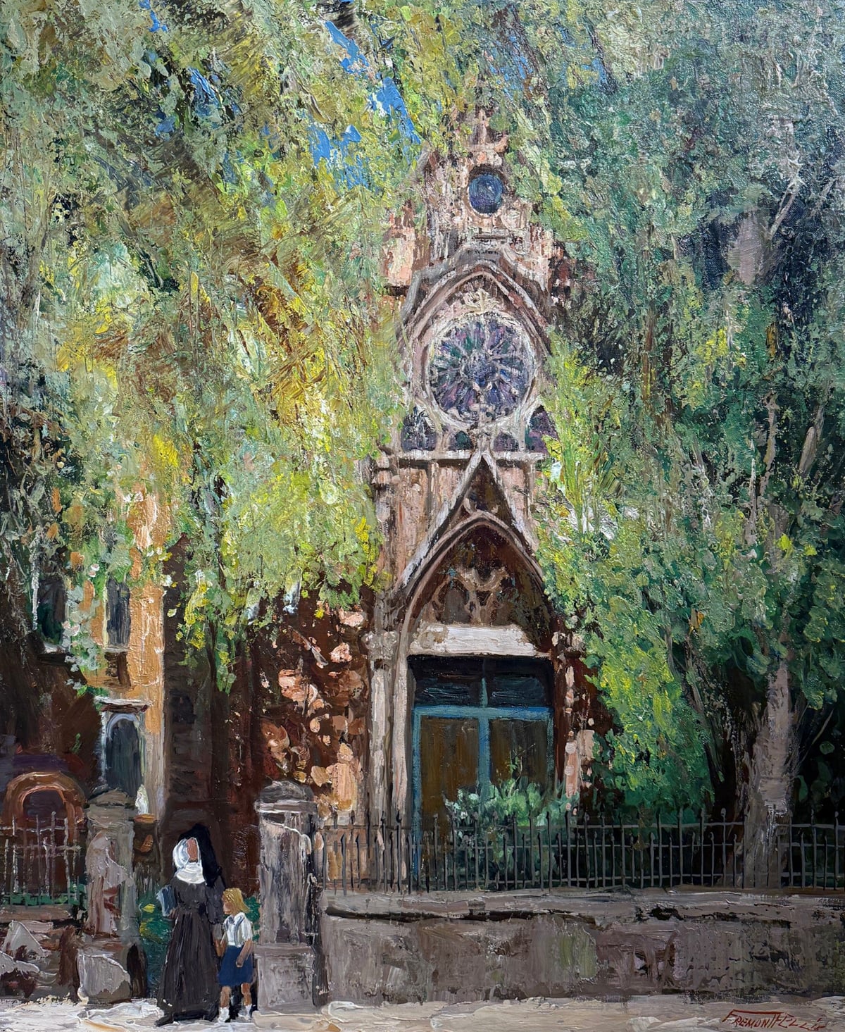 Chapel of Loretto by Fremont F. Ellis