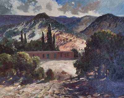 Hacienda San Sebastien by Fremont F. Ellis