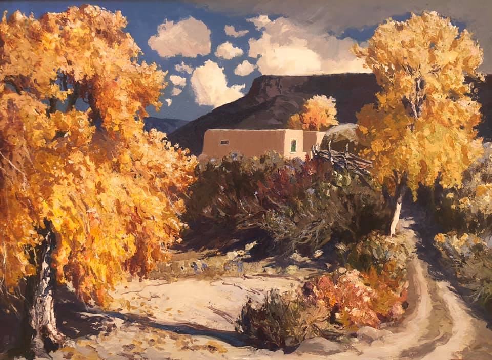 La Baranca by Fremont F. Ellis