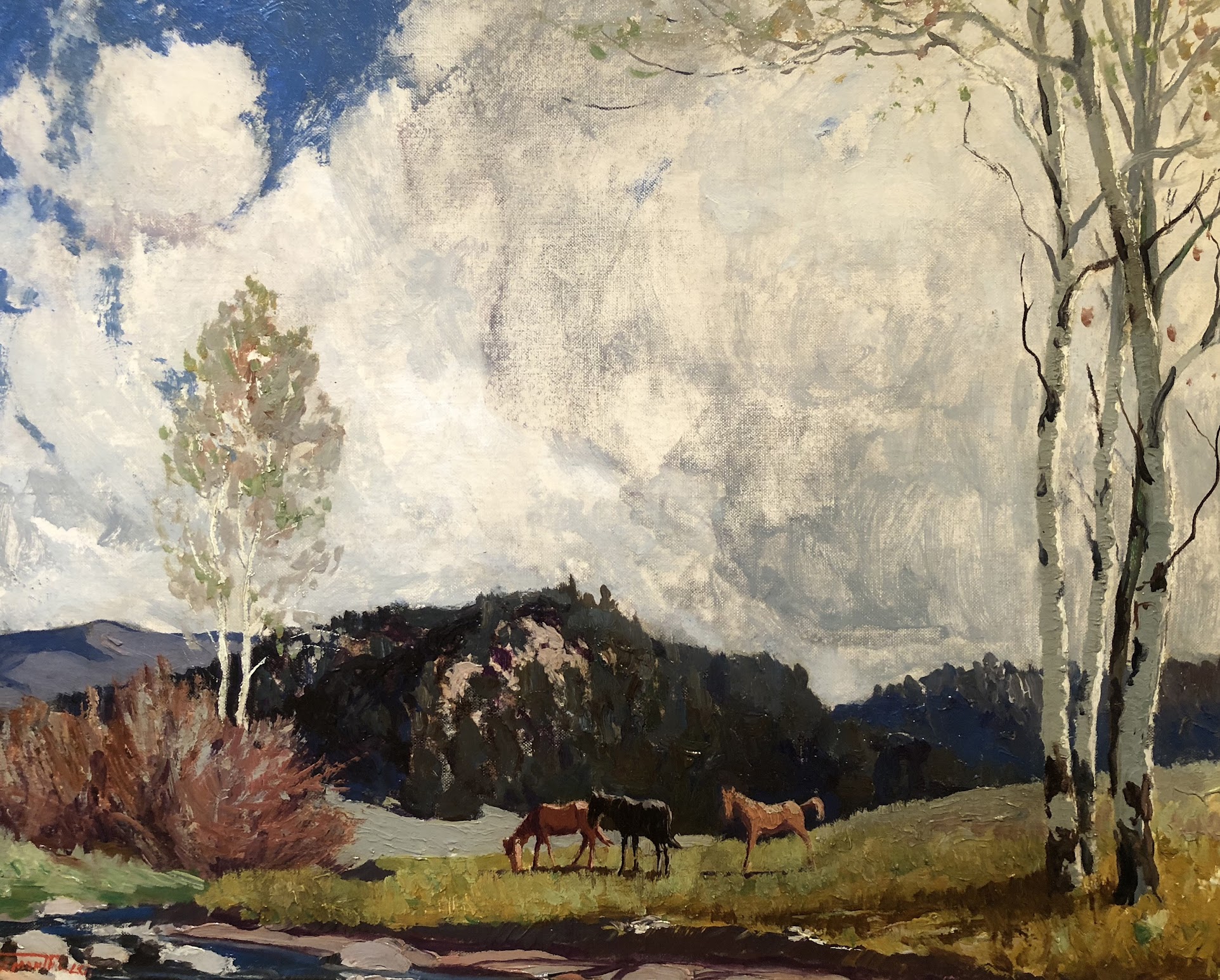 Spring by Fremont F. Ellis