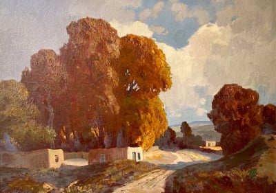 Through the Cottonwoods by Fremont F. Ellis