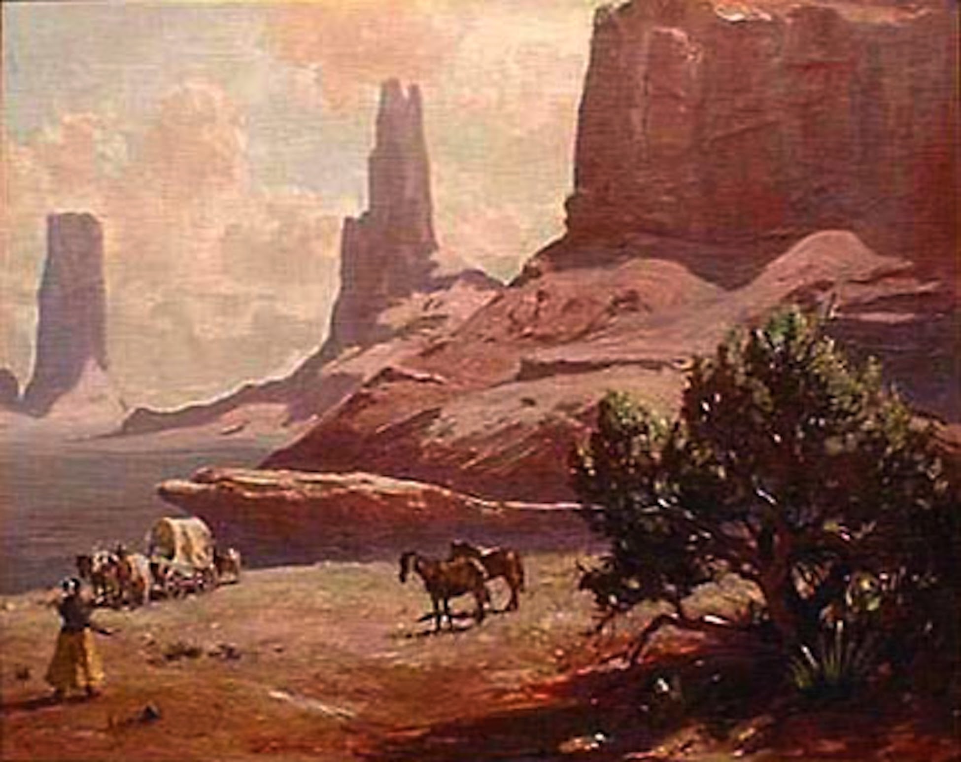 Monument Valley by Fremont F. Ellis