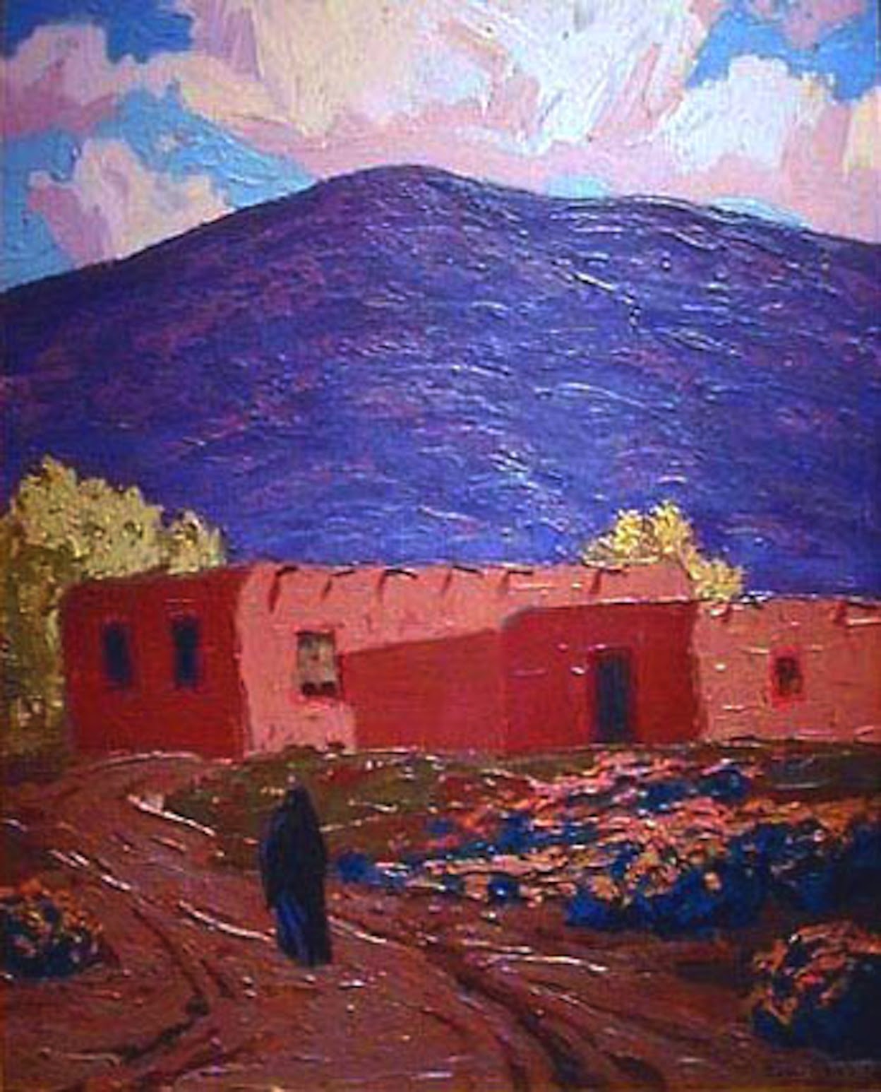 Road to Santa Fe by Fremont F. Ellis