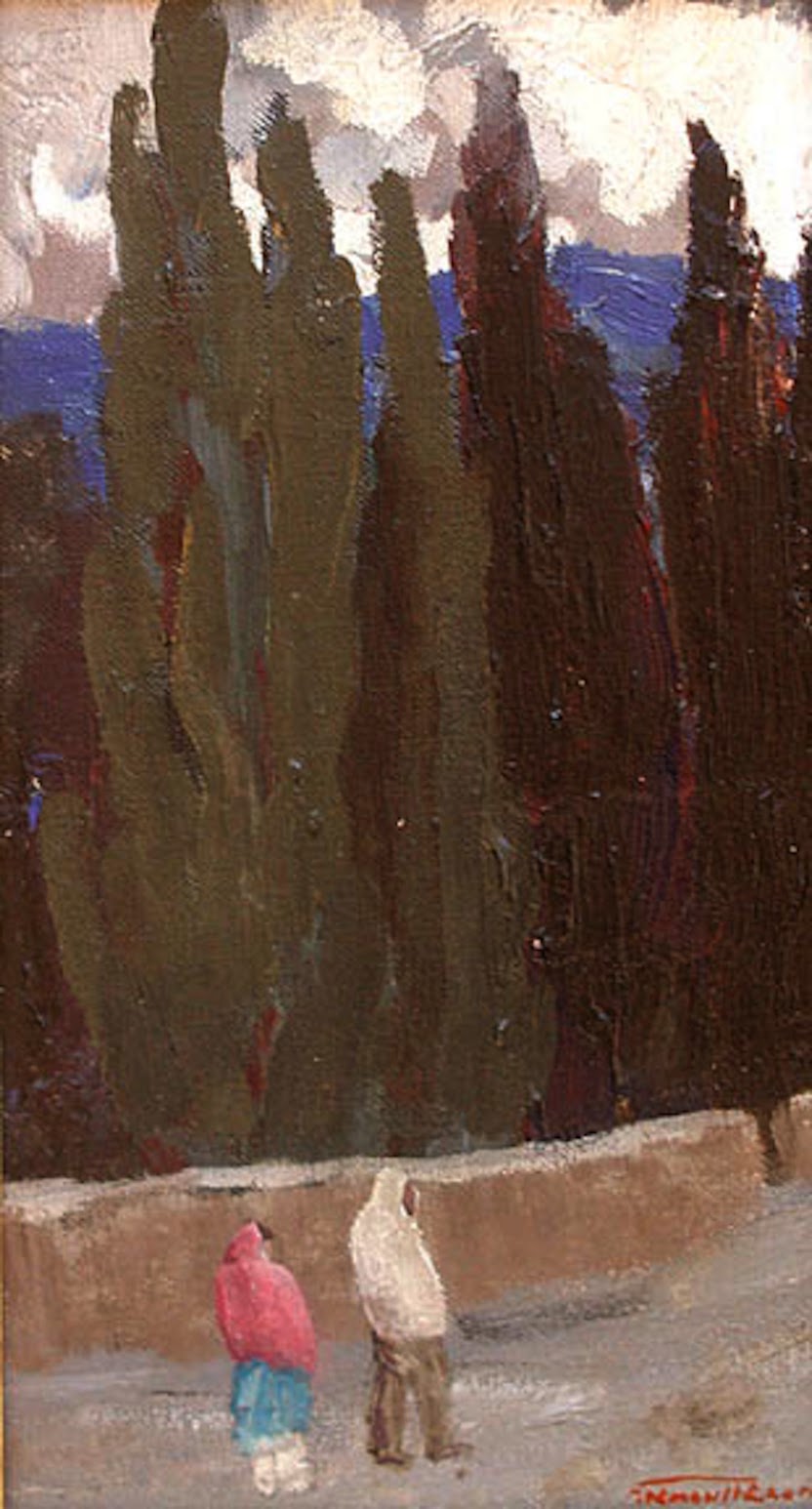 Along the Pueblo Road by Fremont F. Ellis