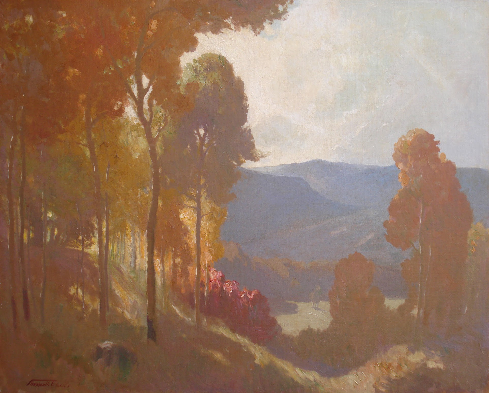 Autumn Landscape by Fremont F. Ellis
