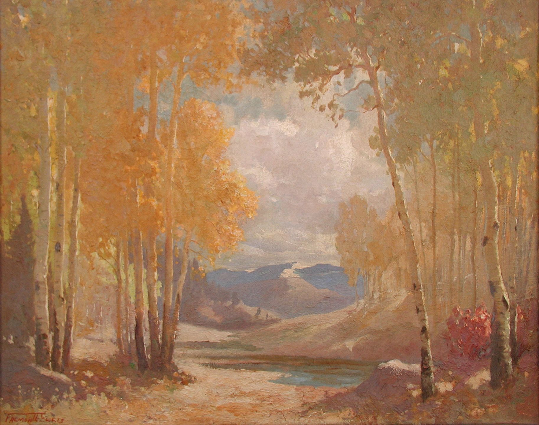 Fall Aspens by Fremont F. Ellis