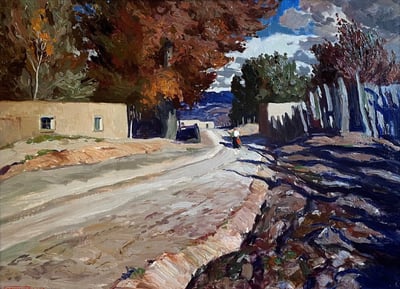 El Rancho de San Sabastian by Fremont F. Ellis