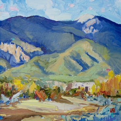 At Home Under the Mountain by Garlick