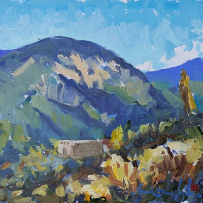 The Road to Arroyo Seco by Garlick